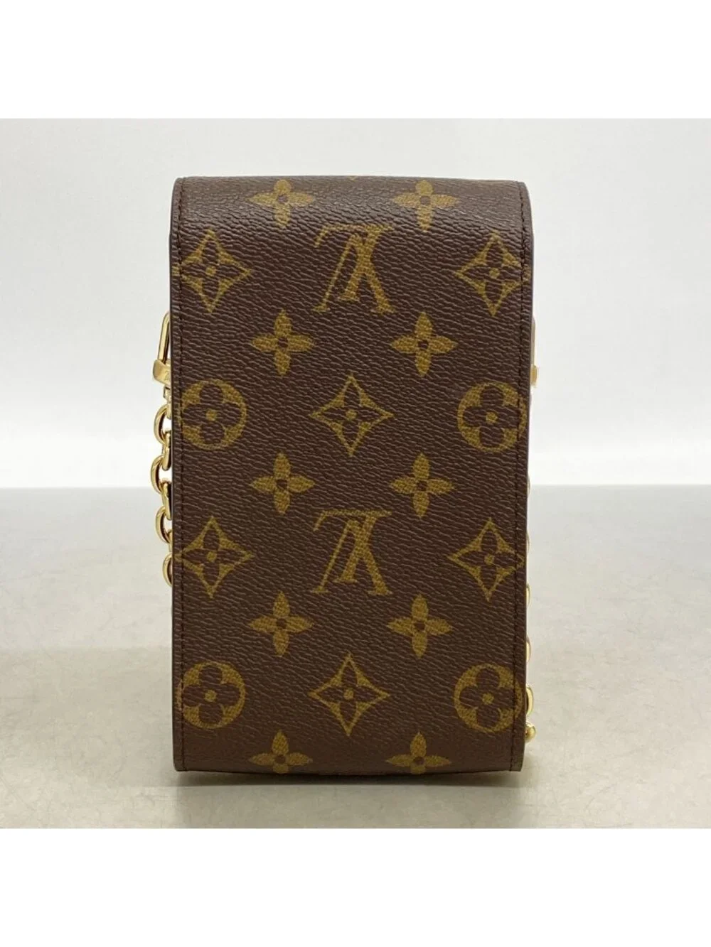 Louis Vuitton Shoulder Bag Monogram Phone Pouch Metis Brown